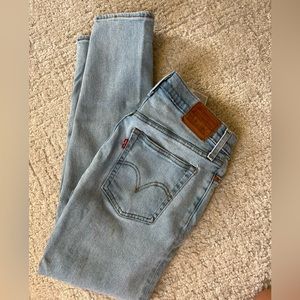 Levi’s wedgie jeans.